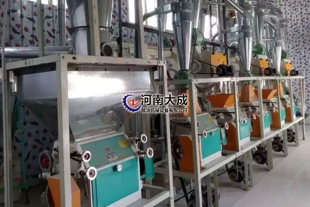 面粉厂加工设备图片_面粉加工厂设备_面粉加工机器设备