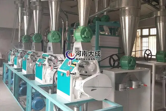 面粉加工机器设备_面粉厂加工设备图片_面粉加工厂设备