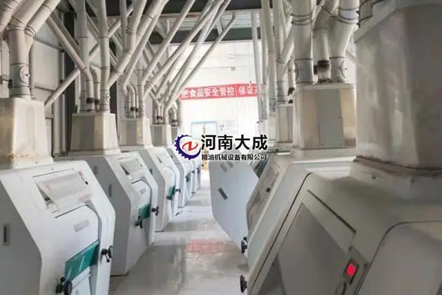 面粉厂加工设备图片_面粉加工厂设备_面粉加工机器设备